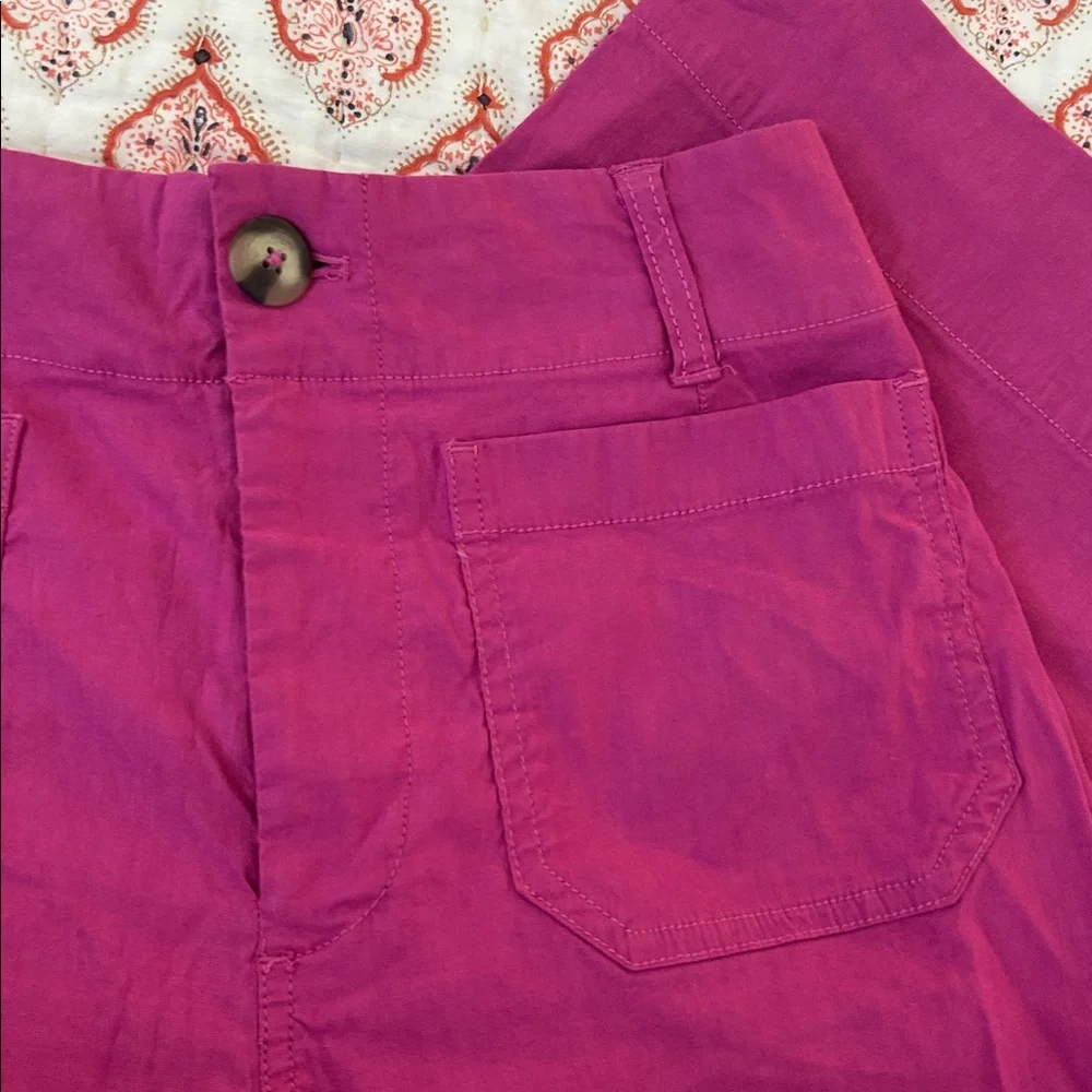 Anthropologie Maeve Magenta Colette Pants - Picture 3 of 5
